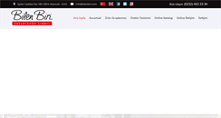 Desktop Screenshot of bilenbiri.com